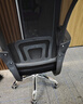 舒客艺家 电脑椅办公椅职员网椅转椅会议椅子家用电脑靠背椅休闲椅培训椅 106黑色-加固钢爪(加厚乳胶坐垫) 实拍图