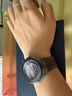 HUAWEI WATCH 5 46mm高端款航天级钛合金表壳木星棕素皮复合表带首创X-TAP智感窗eSIM通信华为智能手表 实拍图