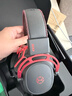 漫步者（EDIFIER）HECATE G5无线版 2.4G有线蓝牙四模头戴式7.1电脑无线耳机电竞游戏专用三角洲打瓦FPS吃鸡 黑红色 实拍图