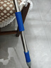 悦卡洗车拖把 汽车掸子擦车拖把刷车刷子软毛工具用品可伸缩洗车刷-蓝 实拍图