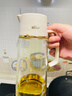 小熊（Bear）油壶 调料瓶抗菌玻璃油瓶酱油瓶600ml 自动开合不挂油CX-W0058 实拍图