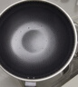 九阳（Joyoung）炒锅304不锈钢蜂窝不粘炒锅炒菜锅平底煎锅家用不挑炉灶30cm 实拍图