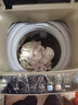 志高（CHIGO）全自动洗衣机 家用小型波轮 洗脱一体机大容量 公寓宿舍出租房 12KG咖啡金【蓝光洗护+风干洁桶+强电机】 实拍图