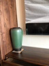 景德镇陶瓷花瓶摆件客厅插花落地高级感种花盆大复古陶罐水养中式 绿森林高号【暗绿色】可水培 实拍图