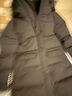 优衣库女装高级保暖羽绒长大衣/老爸评测外套夹克25秋冬481014 09 黑色 S /155/80A 实拍图
