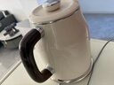 美的（Midea）艺术家电热水壶  烧水壶自动断电保温一体  1.6L大容量电热水壶 316L不锈钢恒温壶 精准控温 63-Q 实拍图