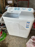 海尔（Haier）双桶洗衣机半自动 家用大件洗 12公斤大容量 一级能效省水电 以旧换新 双缸 原厂品质XPB120-81D2 实拍图