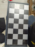 友邦（UB） 国际象棋黑白磁性折叠便携成人儿童学生教学用棋4812B-C(大号) 实拍图