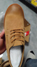 马登男士休闲软面皮鞋复古青年百搭休闲鞋户外懒人单鞋薄款工装鞋 黄棕色  马登工装 40 (250mm) 实拍图