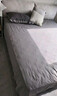 京东京造全棉四件套 国标A类 柔软空气洗 纯棉亲肤 床单被套枕套床上四件套 1.5米床慕沙云灰 实拍图