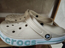 卡骆驰洞洞鞋贝雅卡骆班轻便耐磨一脚蹬休闲鞋|205089 冬日白/彩色-1LI 40 (250mm) 实拍图