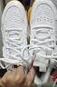 李宁（LI-NING）羽毛球鞋全能王V男女同款减震训练鞋标准白AYTT001-5 白色 40码 实拍图