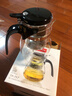 金灶（KAMJOVE）玻璃茶壶泡茶壶懒人茶具飘逸杯按压式冲茶器过滤茶水分离绿茶杯 实拍图