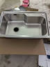 华帝（VATTI）水槽大单槽洗菜盆一体盆304不锈钢厨房水槽洗碗池台上中下安装 S1 实拍图