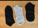 【已售100w单】袜子男士春秋中筒袜吸汗防臭运动男袜商务袜 中筒【1黑色1藏青1白色】 3双 实拍图