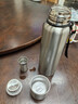 保温杯男士316不锈钢全钢保温壶便携泡茶杯大容量茶水分离水杯子 钢本色800ml[茶水分离/喝水盖] 实拍图