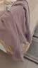 巴厘小猪婴儿衣服保暖加厚爬爬服新生儿睡衣春秋季打底哈衣宝宝连体衣羊毛 幽兰紫 73cm 晒单实拍图