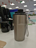 京东京造保温杯 咖啡杯水杯男士女儿童学生伴手礼品316不锈钢 银灰色480ml 实拍图