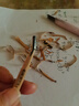 马可（MARCO）12B素描铅笔12支  原木专业美术六角杆手绘速写绘图笔纸盒装学生初学者考试画画专用7001-12B 速写 马克笔绘画 实拍图