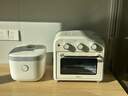 美的（Midea）多功能家用电烤箱空气炸锅一体机 高效脱脂/可视化/循环热风免翻面 15L浅杏色PT1510 实拍图