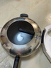 爱仕达（ASD）炒锅干烧27天不坏同款铁锅无涂层炒菜锅不锈精铁锅34cm燃气专用 实拍图