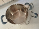 爱仕达（ASD）汤锅 304不锈钢蒸锅炖煮锅 C味黛丽舍24CM燃气电磁炉通用GL1724HB 实拍图