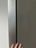 海尔（Haier）217L三门小冰箱黑金净化一级能效风冷无霜星辉银BCD-217WGHC3E9S9国家补贴 实拍图