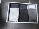 蕉内银皮301P男士内裤四季款7A抗菌无痕平角短裤棉裆网眼冰丝透气3件 实拍图