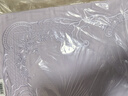 富安娜床上四件套 60S长绒棉套件100%纯棉床单被套 双人加大 230*229cm紫纱 实拍图
