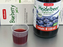 MEDICURA德国进口有机蓝莓汁 无添加100%蓝莓原浆纯果汁原浆果蔬汁饮品 【1瓶尝鲜装·护眼小蓝瓶】 实拍图