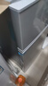 新飞冰箱小型租房用 一级能效冷 藏冷冻两用1-2人家用小冰箱 出租房双门电冰箱办公室两门 25年升级 76A128L一级能效【带净味盒】银 实拍图
