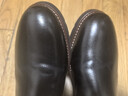 百丽男鞋牛皮商务英伦切尔西烟筒靴A0927DD2 黑绒里 40 实拍图