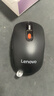 联想（Lenovo） 无线蓝牙双模鼠标 便携办公鼠标 人体工程学设计 适用台式机一体机笔记本平板 Howard黑色 实拍图