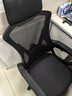 锦汐 电脑椅家用办公椅子靠背人体工学椅学习转椅老板座椅游戏电竞椅 【可后躺】黑框黑网 实拍图