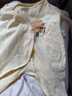 童泰婴儿连体衣新生儿衣服四季0-6月初生宝宝哈衣爬服纯棉内衣2件装 黄白小树（四季款） 59cm (建议1-3个月身高55-60cm) 实拍图