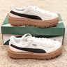 彪马（PUMA）复古增高厚底松糕鞋女子新款休闲鞋PLATFORM 365830 白-黑色-15 40 实拍图
