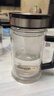 希诺（HEENOOR）双层玻璃杯带把手高档泡茶杯子男家用办公透明水杯XN-9321 435mL 实拍图