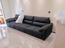 林氏家居真皮沙发客厅皮艺沙发钢琴键沙发2025年升级头层牛皮家具林氏木业 3.42m|黑茶色|加厚头层牛皮 实拍图