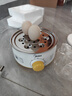 美的（Midea）煮蛋器 蒸蛋器 单层7颗蛋 家用自动断电迷你鸡蛋羹神器防干烧不锈钢便携式MZ-ZDE1601 实拍图