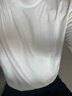 回力（Warrior）打底衫男秋冬季内搭运动上衣男士加绒加厚半高领长袖t恤 白色 3XL 实拍图