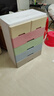 纳份爱特大号加厚抽屉式收纳柜子塑料宝宝衣柜儿童玩具整理箱衣物储物柜 60宽马卡龙【店长力荐】 五层 实拍图