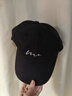 帽子纯棉男女通用棒球帽春夏户外运动鸭舌帽男款女款软顶遮阳帽 纯棉棒球帽【黑色】 均码 52-63 实拍图