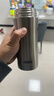 膳魔师（THERMOS）保冷保温杯400ML高真空不锈钢商务办公保温杯JCG-400C SBK 实拍图