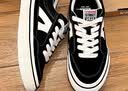 VISION STREET WEAR官方 STICK复古经典低帮翻毛皮帆布鞋运动休闲板鞋男女多色 经典黑 41 实拍图
