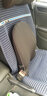乔氏 汽车头枕腰靠套装 太空记忆棉行车靠枕靠垫 护颈枕车用腰垫靠枕一对装车载舒适枕头腰撑 黑色【头枕腰靠套装】 实拍图