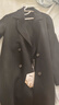 海澜之家（HLA）大衣男款轻商务经典平驳领纯羊毛外套男冬季 黑色08 L 175/92A 推荐137~150斤 实拍图