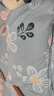 洁丽雅（Grace）枕套A类100%全棉 3A抗菌面料 吸汗枕头套 花语 一对装 48*74cm 实拍图