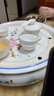 骨瓷盖碗茶杯防烫轻奢薄胎骨瓷功夫茶具套装家用办公泡茶茶具配件 骨瓷盖碗2.8寸 实拍图