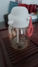 贝亲儿童水杯吨吨杯PPSU直饮吸管杯便携户外运动水杯学生水杯2岁以上 450ml双饮含背带-动物开派对 实拍图