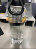 炊大皇玻璃杯大容量运动茶水分离耐高温玻璃水壶水杯黑色1500ml 实拍图